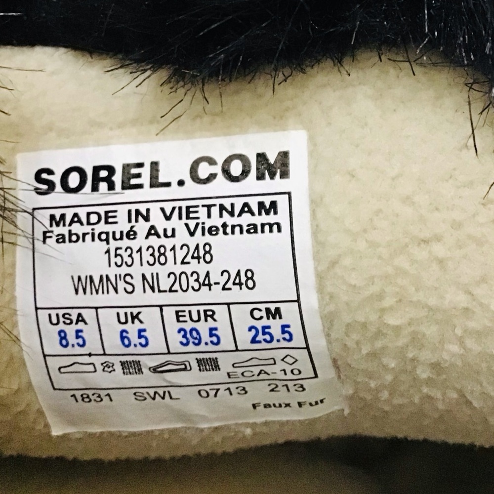 Sorel Tofino Brown Herringbone Snow Boots - Picture 6 of 11